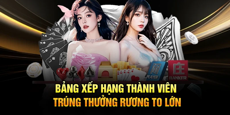 Bảng xếp hạng thành viên trúng thưởng rương to lớn