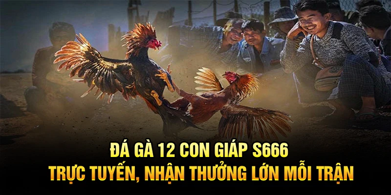Đá Gà 12 Con Giáp S666 Trực Tuyến, Nhận Thưởng Lớn Mỗi Trận