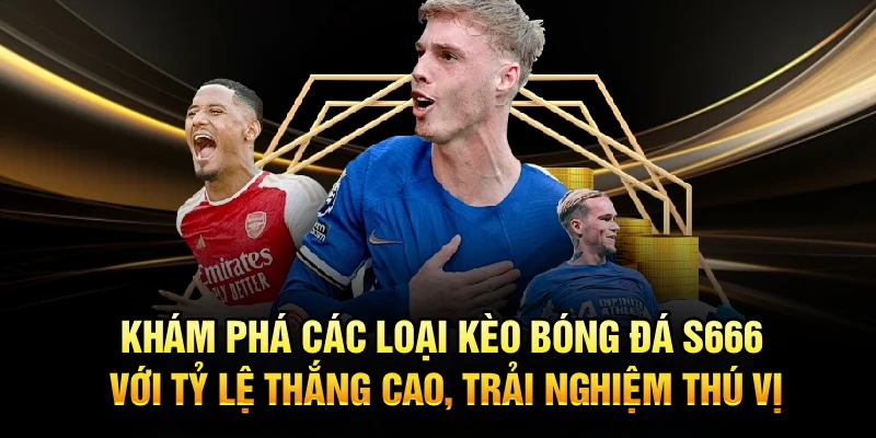 Khám phá các loại kèo bóng đá S666 với tỷ lệ thắng cao, trải nghiệm thú vị